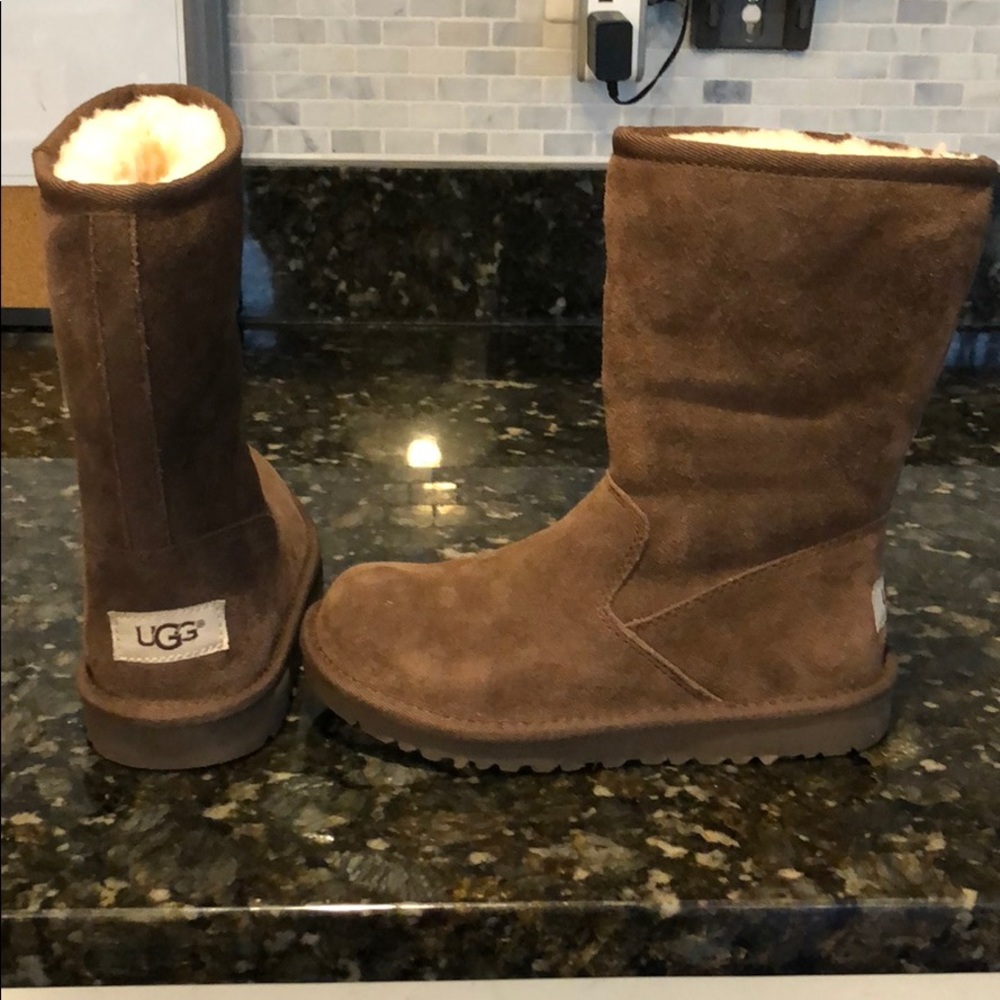 Girls size big kid 13 brown boots